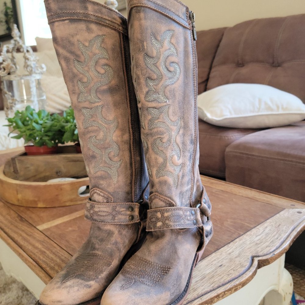 Knee High Western Boot